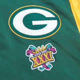 Mitchell & Ness NFL Green Bay Packers Heavyweight Satin Jacket (Green)