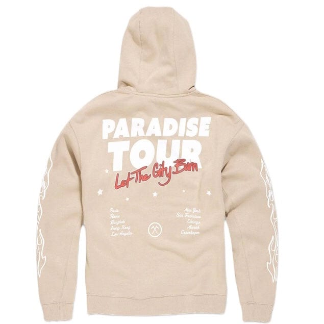 Jordan Craig Paradise Tour Pullover Hoodie (Sand) 8241H