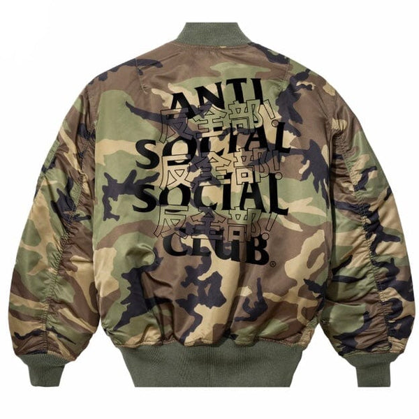 Anti Social Social Club Kaburosai Jacket (Camo)
