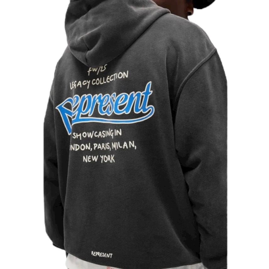 Represent Showcasing Hoodie (Stained Black) MLM100373-04