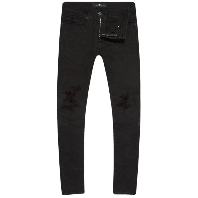 Jordan Craig Sean Fordham Shred On Knees Denim (Jet Black) JS2294A