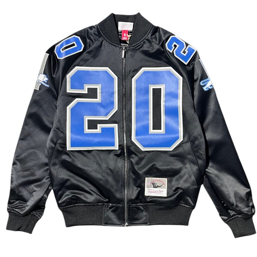 Mitchell & Ness NFL Detroit Lions Maxxed Out Satin Jacket (Black)