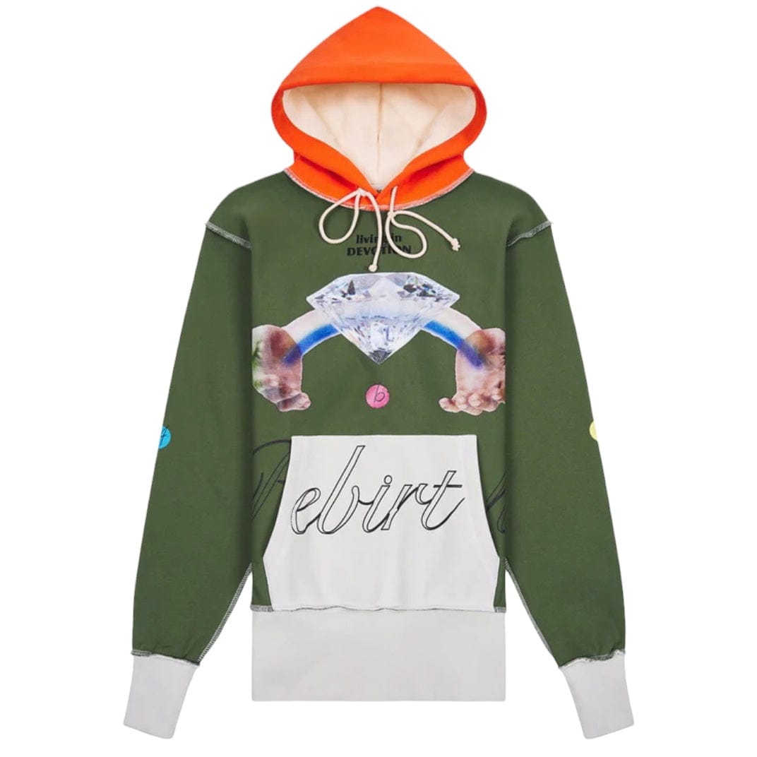 Abc Birthstone April Hoodie (Green) ABC-FW24-HO21-EY04