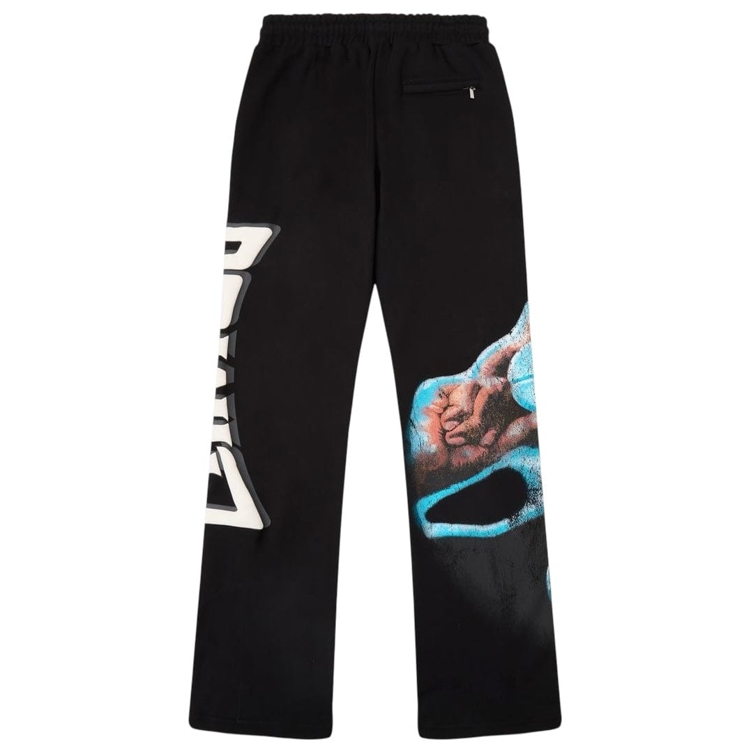 Campus Goods Bitter Dose Flares Sweatpants (Black) CG-H25-006