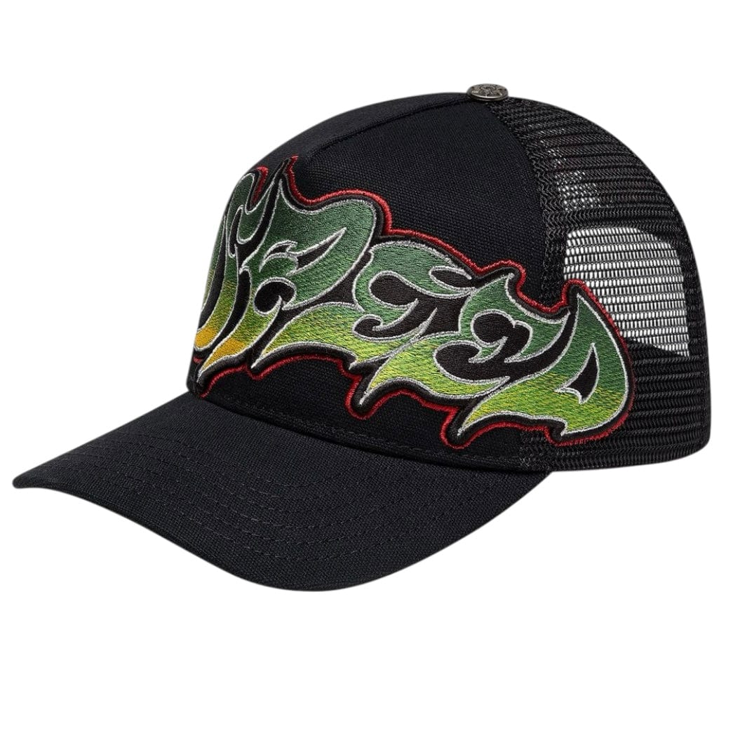 Godspeed Neo Trucker Hat (Black/Yellow/Red)