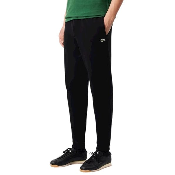 Lacoste Tapered Leg Sweatpants (Black) XH9833-51