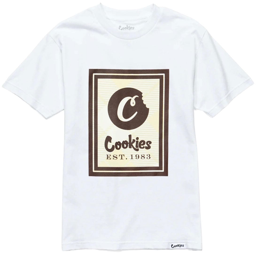 Cookies Park Ave SS Tee (White/Natural) CM233TSP09