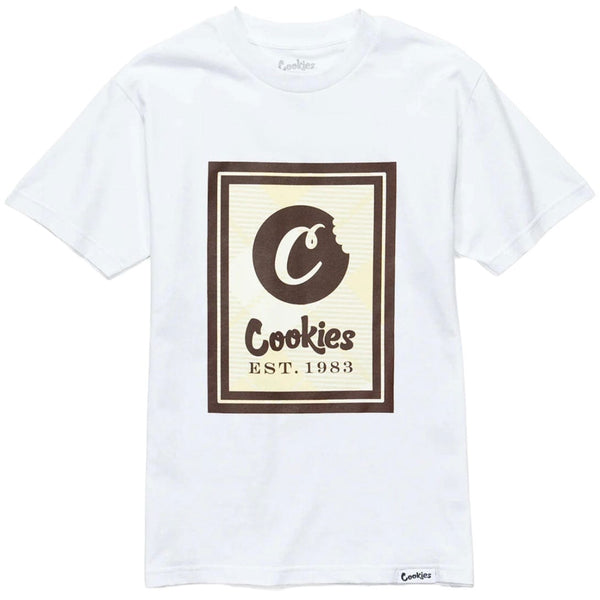 Cookies Park Ave SS Tee (White/Natural) CM233TSP09