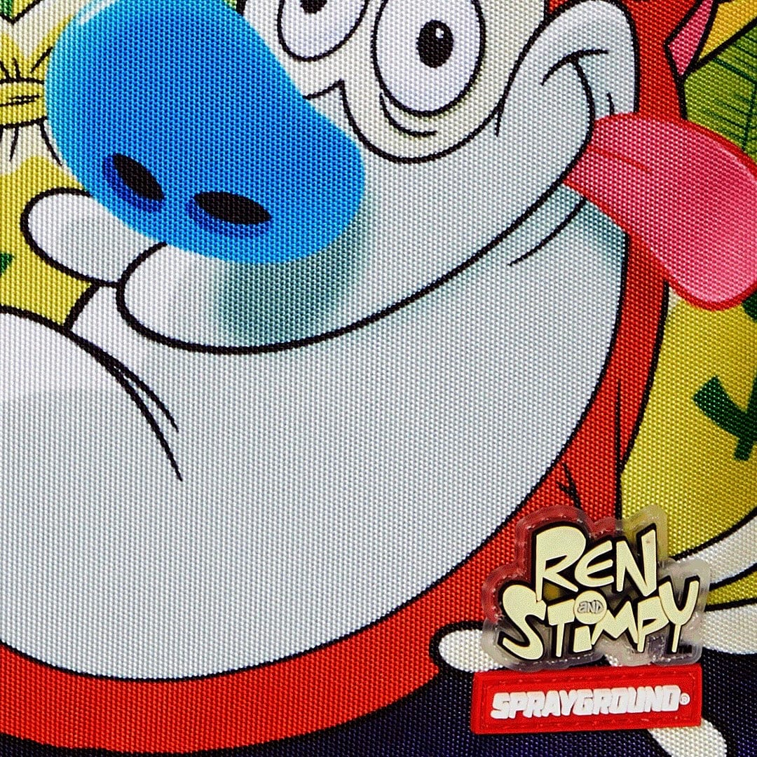 Sprayground Ren & Stimpy Hidden Gold Mine DLXR Backpack