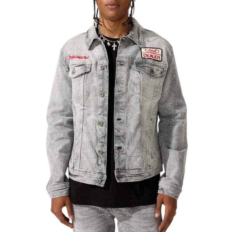 Jordan Craig Local Dealer Trucker Jacket (Cement Wash) JJ2339