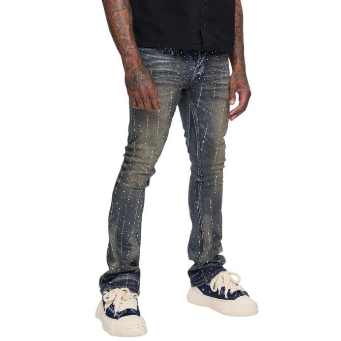 Valabasas Heath Stacked Denim (Dirty Vintage) VLBS-VJ3-1015