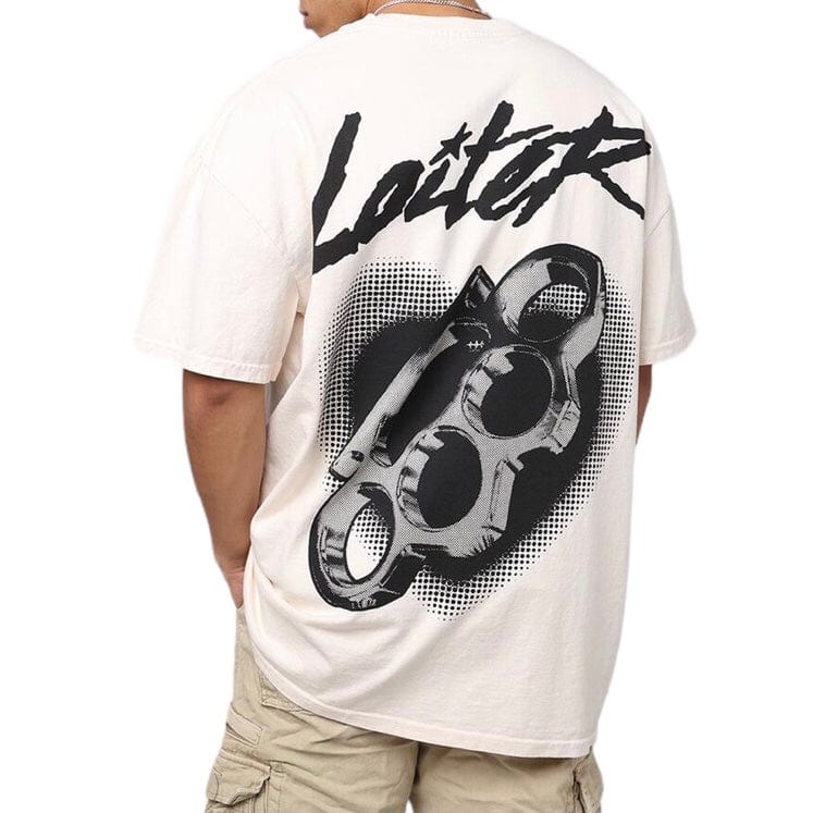 Loiter Tough Love Tee (Off White)