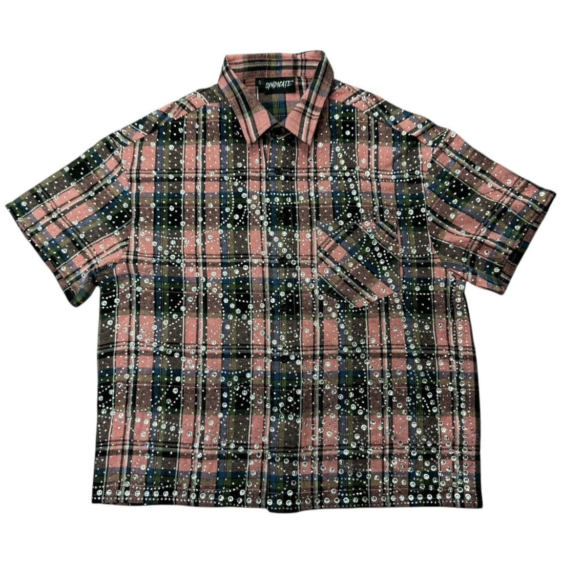 The Syndicate Milano Short Sleeve Flannel (Red)