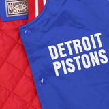Mitchell & Ness Nba Detroit Pistons Heavyweight Jacket (Royal)