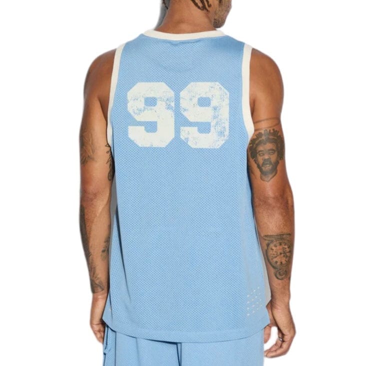 Ksubi Clubhouse Pick Up Singlet Jersey (Blue) MPF24TA006