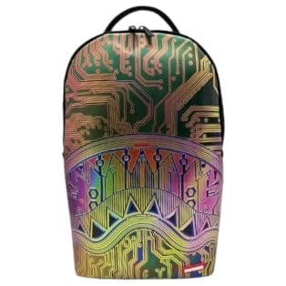 Sprayground Circruit Board Shark Backpack