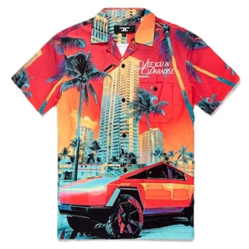 Jordan Craig Retro Wanderlust Party Short & Shirt Set (Miami) 2060-2060S