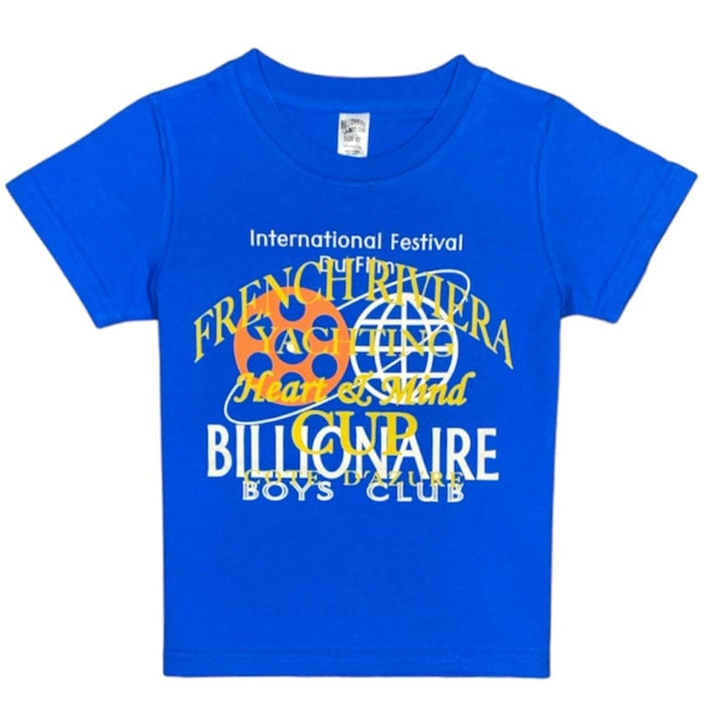 Kids Billionaire Boys Club BB Cannes SS Knit (Sky Diver) 843-3201