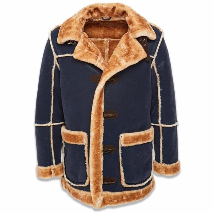 Jordan Craig Denali Shearling Jacket (Navy)