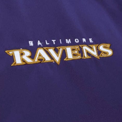 Mitchell & Ness NFL Baltimore Ravens Heavyweight Jacket (Purple)