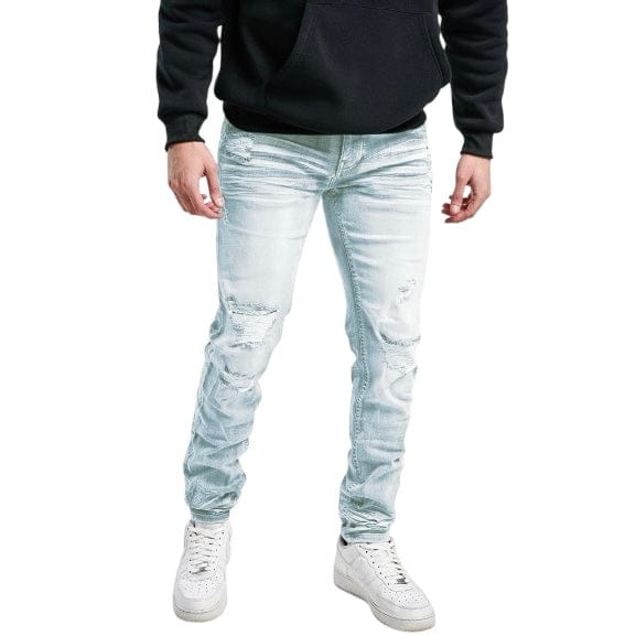 Spark Slim Fit Stretch Jean (Light Sandblast) S4403