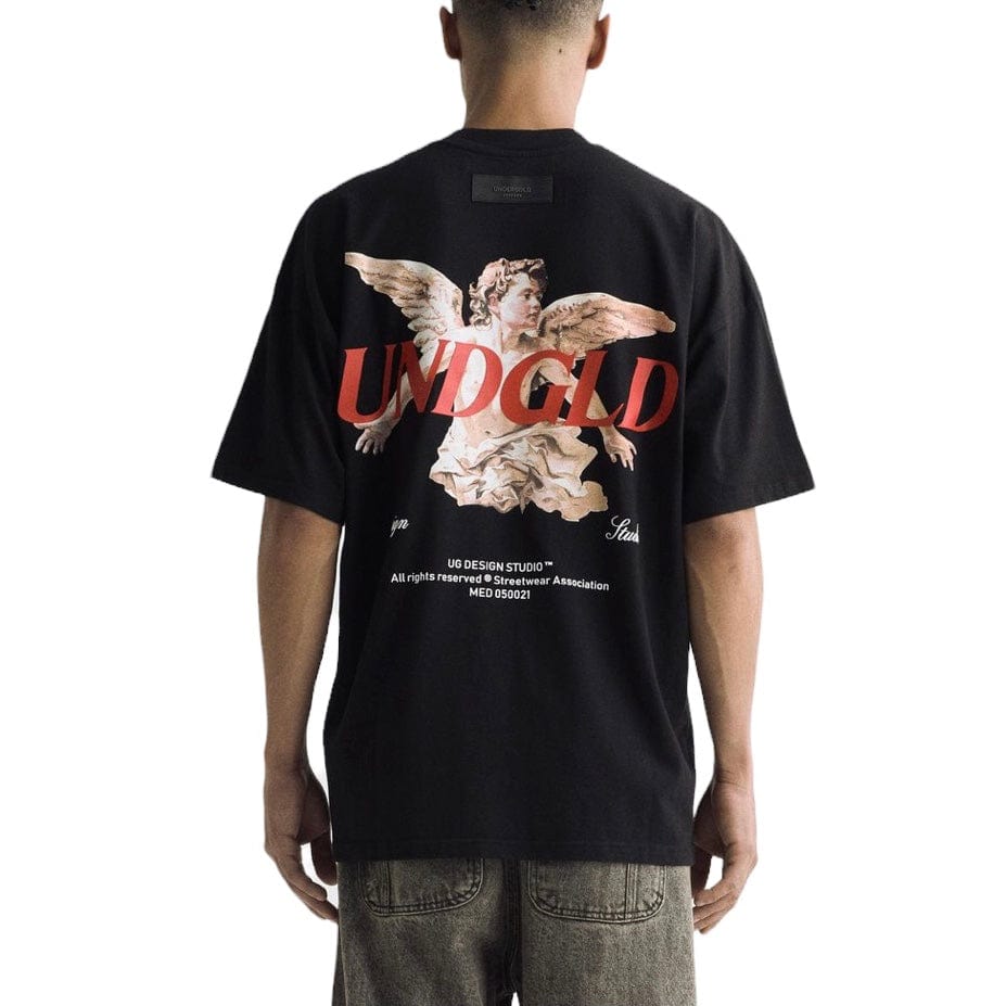 Undergold Rodeo Oil Angel T Shirt (Black)