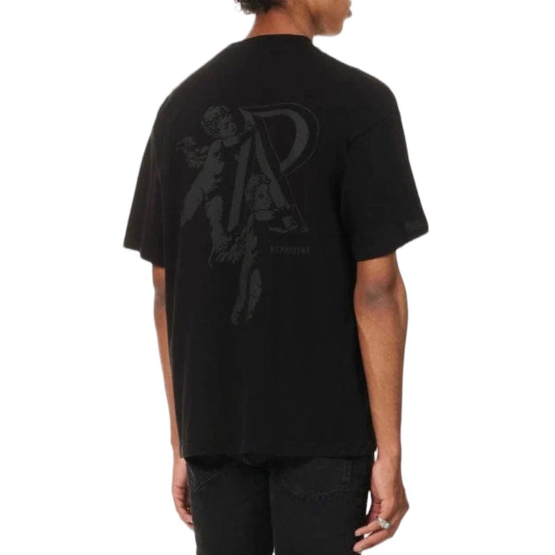 Represent Cherub Initial T Shirt (Jet Black) MT4026-01