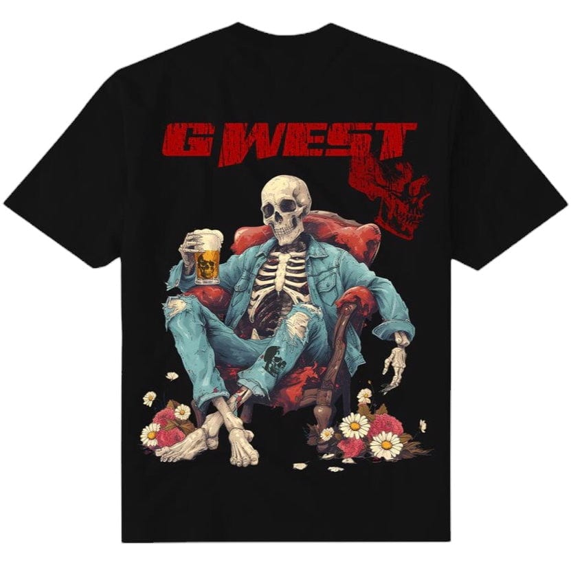 G West Happy Hour Tee (Black/Red/Blue) GWPPT9045