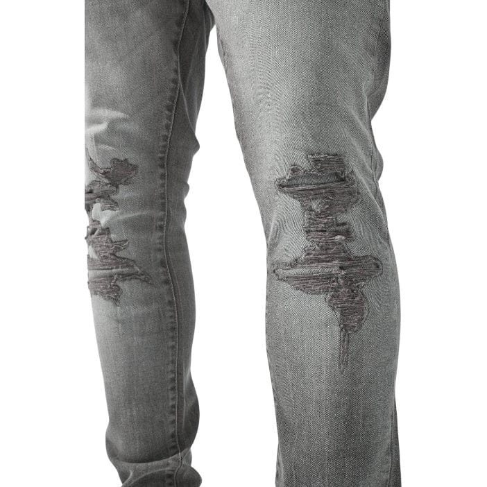 Jordan Craig Sean Fordham Shred On Knees Denim (Smoked Grey) JS2294