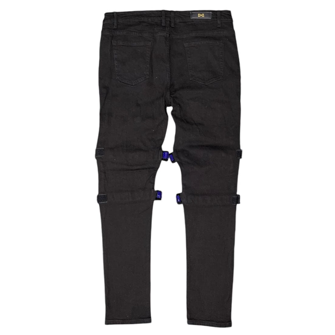 Dna Stacked Denim Jeans (Black/Blue)