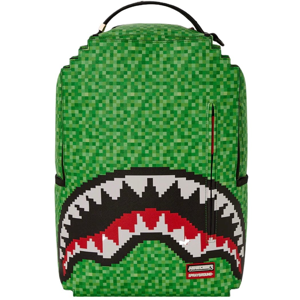 Sprayground Minecraft Creeper Shark Backpack