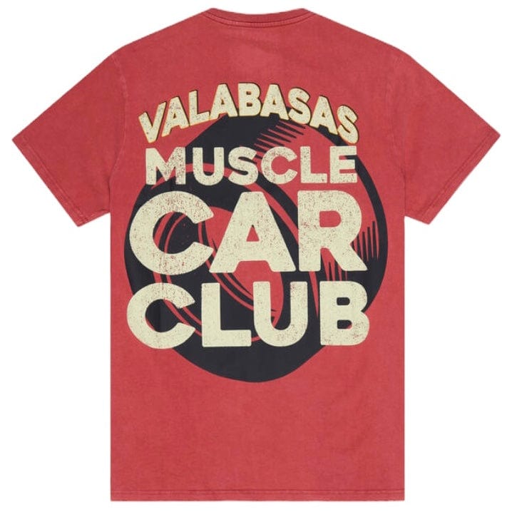 Valabasas "Fire Bird" Tee (Vintage Date Red) VLBS9008