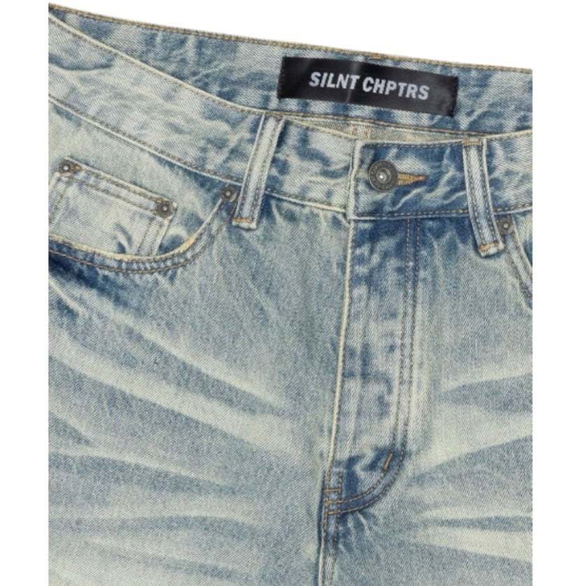 Silnt Chptrs Straight Denim (Vintage Wash) SC-J3-006