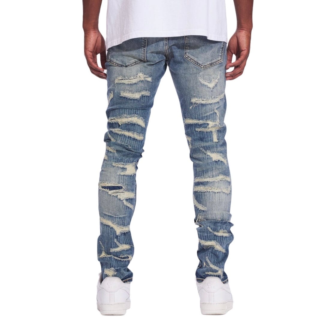 Crysp Patrick Skinny Denim (Vintage Distress) CRYF24-121