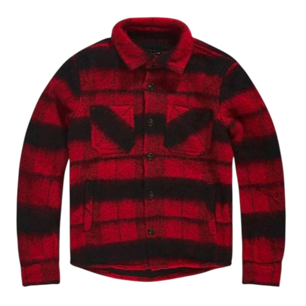 Boys Jordan Craig Vandal Flannel Shacket (Buffalo Plaid) 2562B