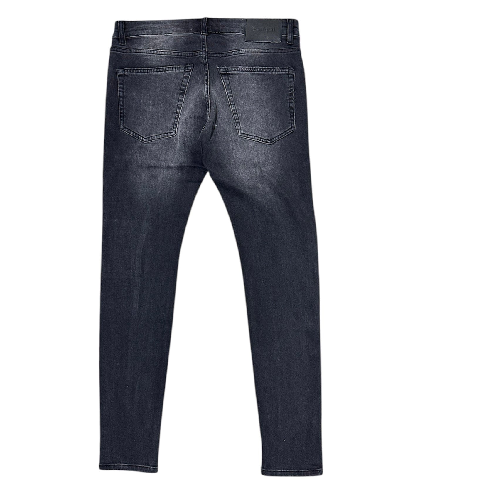 Bemburi Skinny Denim Jean (Dark Grey) BB-104B