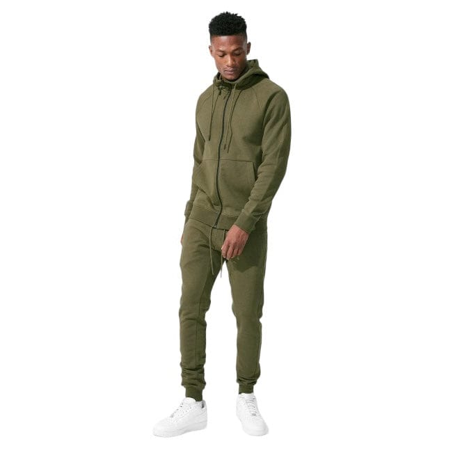 Jordan Craig Uptown Zip-Up Hoodie (Olive) - 8820H