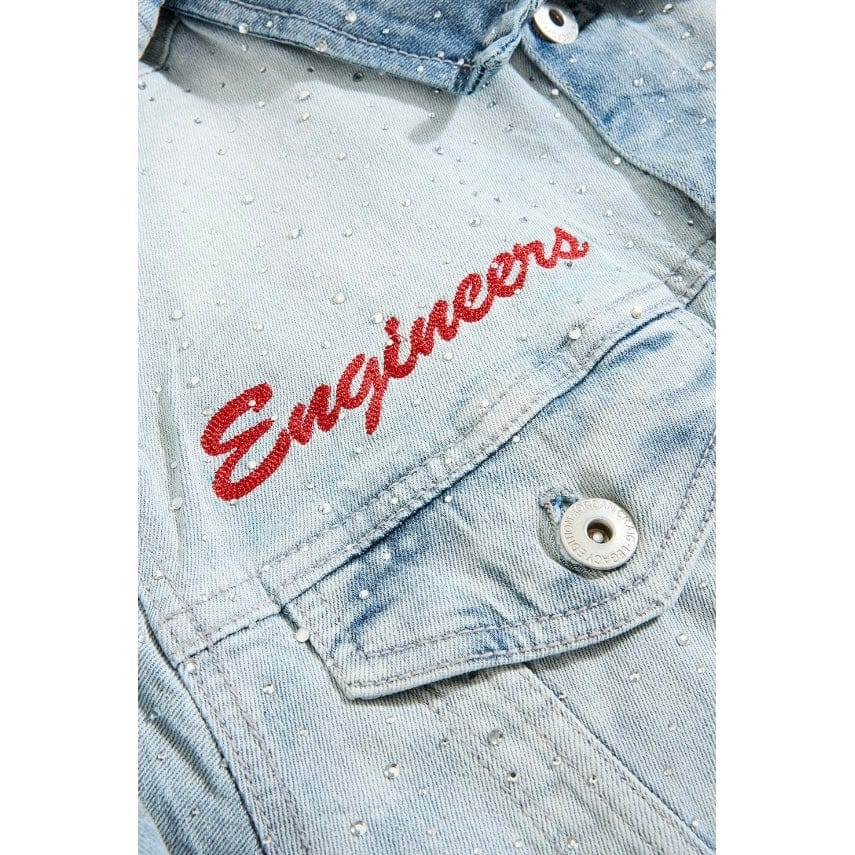 Jordan Craig Local Dealer Trucker Jacket (Iced White) JJ2339