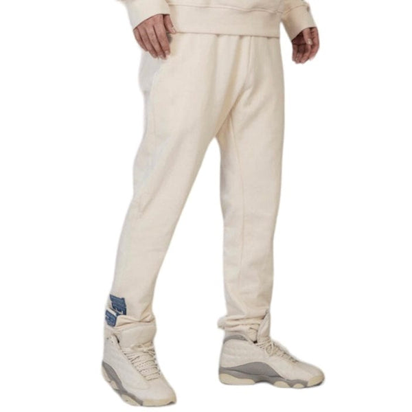Pro Standard Detroit Pistons Varsity Blues Fleece Sweatpants (Linen)