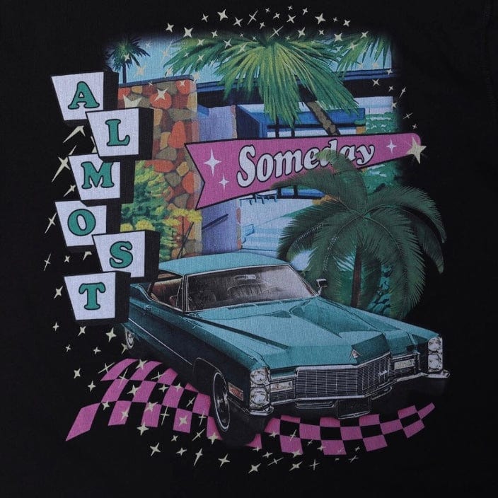 Almost Someday Retro Tee (Black) AS-W23-TS-RTR