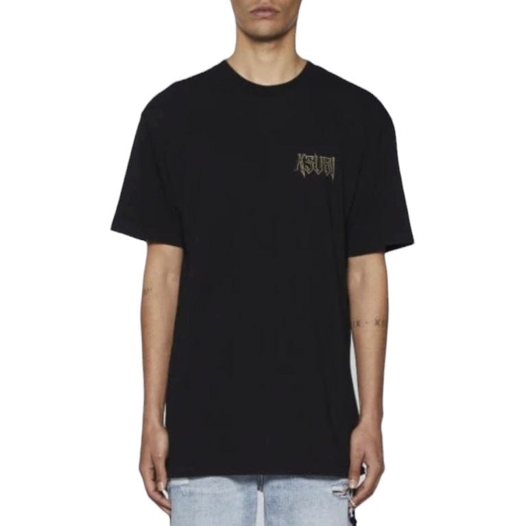 Ksubi Kingdom Kash SS Tee (Jet Black) MSP25TE030