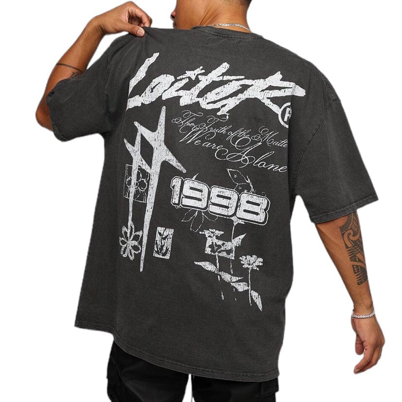 Loiter Firing Range Vintage Tee (Black Wash)