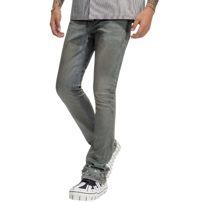 Valabasas Ion Stacked Denim (Dark Dirty Blue Waxed) VLBS-VJ3-1058