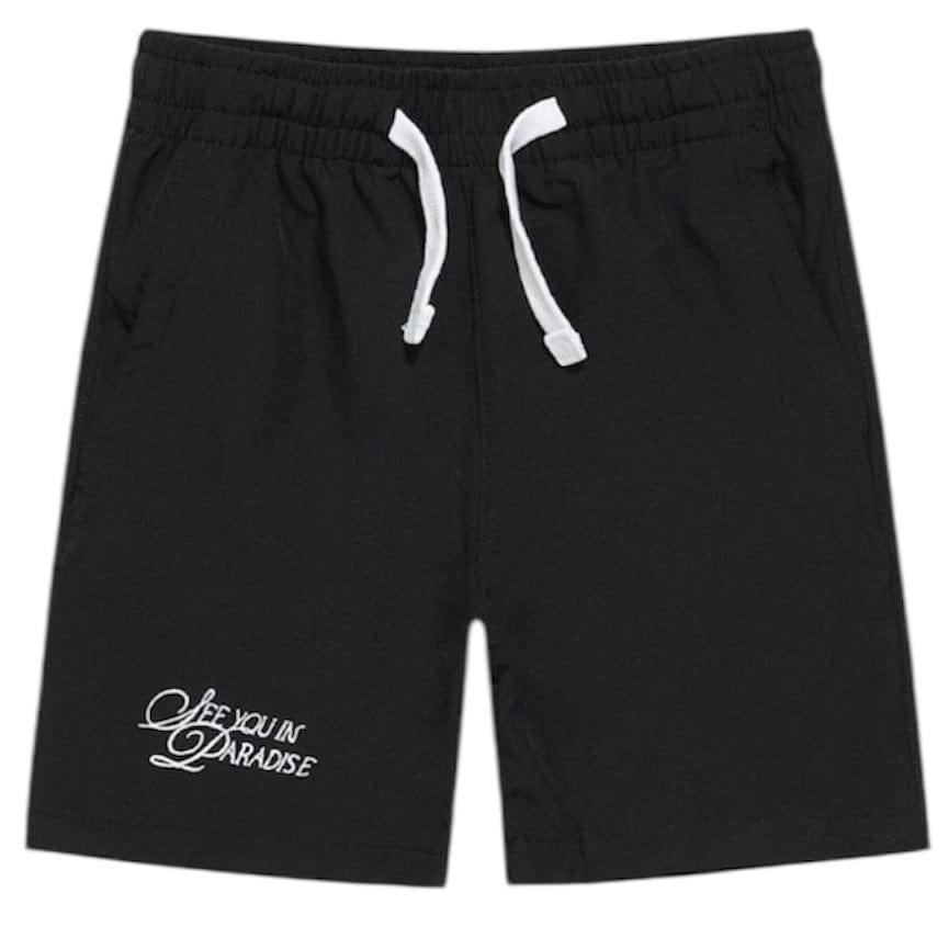 Kids Jordan Craig Oakland Mechanic Short & Shirt Set (Black) 2061K-2061SK