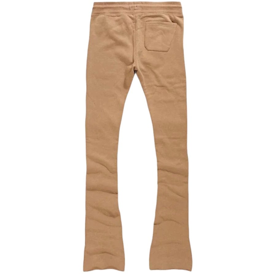 Kids Jordan Craig Uptown Stacked Sweatpants (Mocha) 8860LK