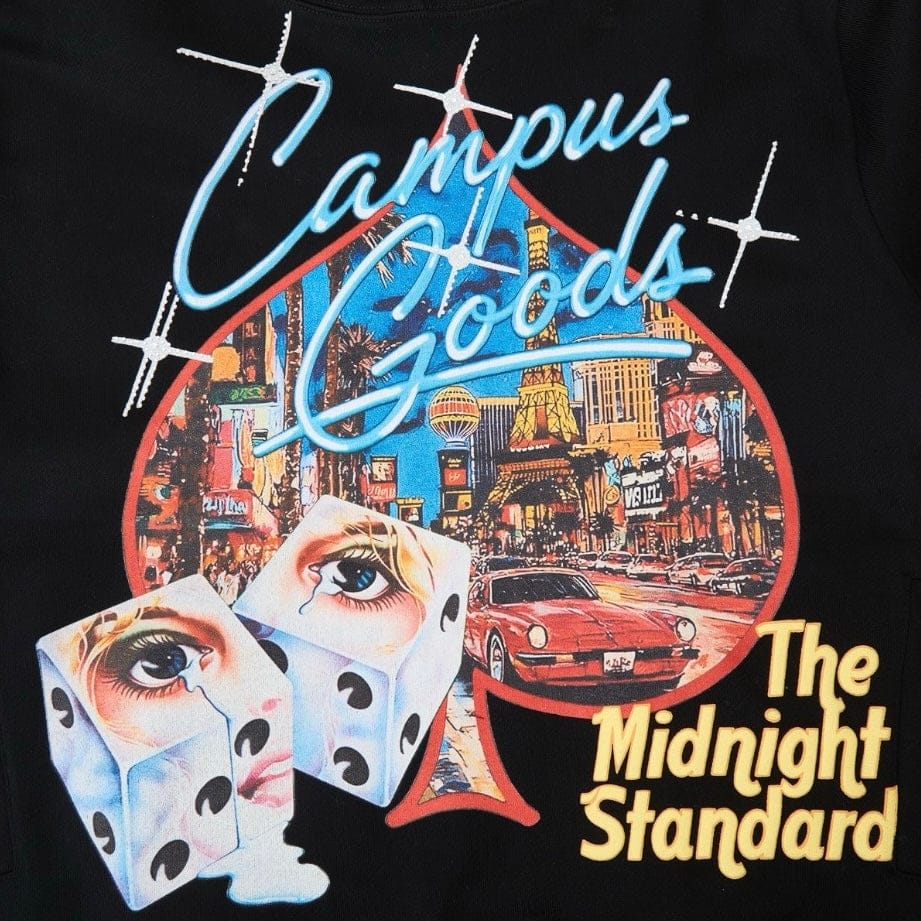 Campus Goods Midnight Standard Hoodie (Black) CG-H25-051