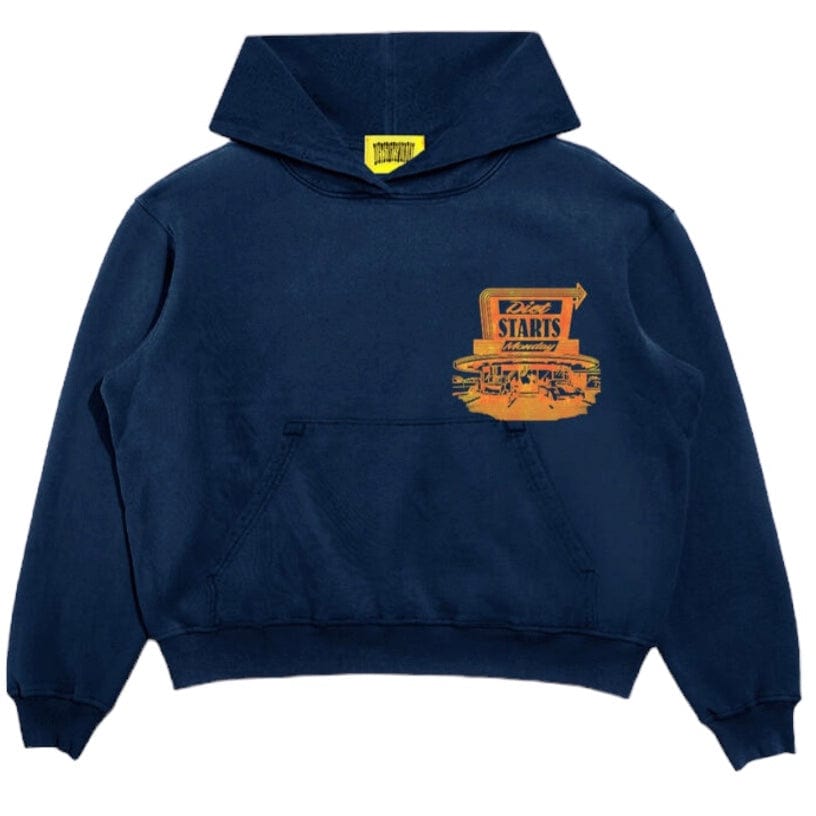 Diet Starts Monday Diner Hoodie (Navy) DSM-HOL23-026