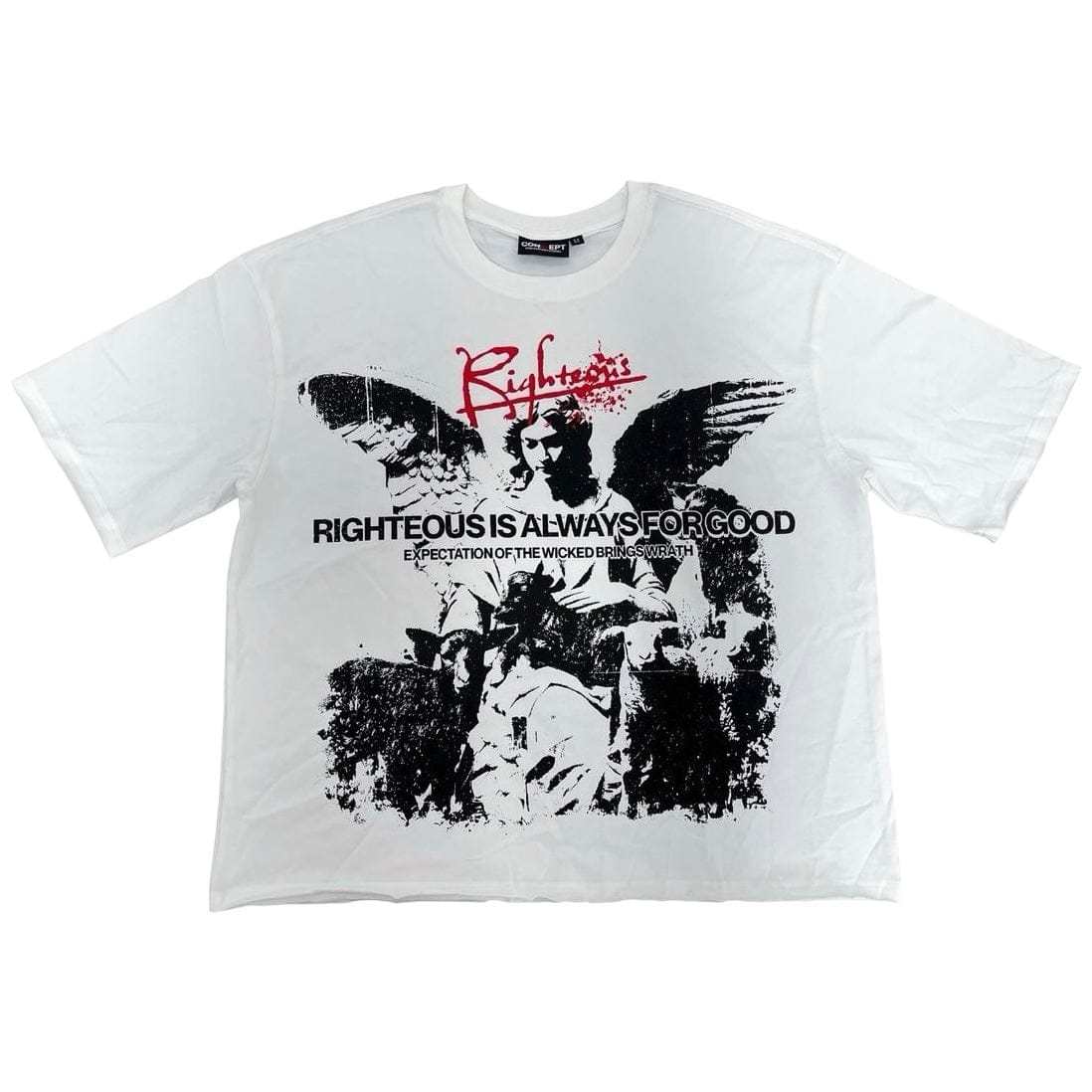 Concept La Righteous Boxy Tee (White)