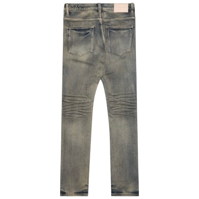 Valabasas Mr. Flex Denim Jean (Brown/Blue Vintage Wash) VLBS-VJ1-002