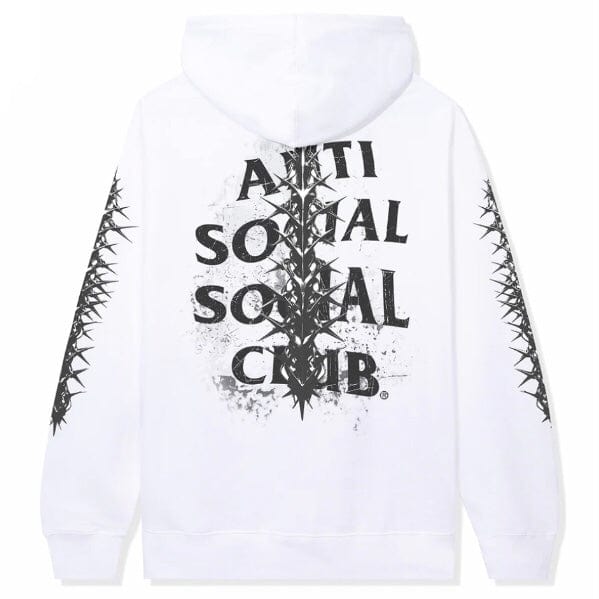 Anti Social Social Club Anguish Pullover Hoodie (White)